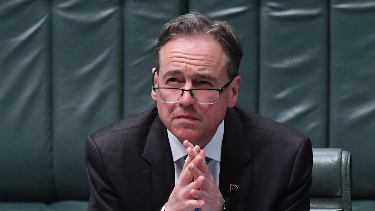 If ministerial responsibility retained any meaning at all, Greg Hunt's position might now be untenable. Picture: Getty Images