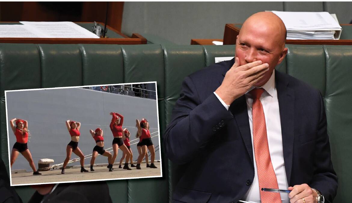 There are many more reasons to be concerned about the Department of Defence than a novelty dance performance. Pictures: Getty Images, ABC
