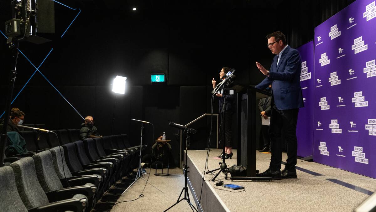 Victorian Premier Daniel Andrews is pinning his hopes on stage 4 restrictions working. Picture: Getty Images