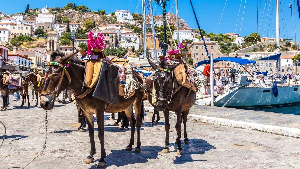 Transport on Hydra remains filled with personality. Picture: Shutterstock