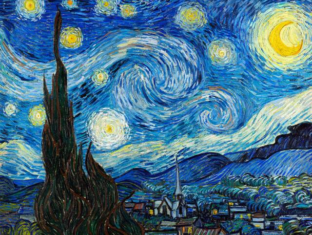 Vincent Van Gogh's Starry Night. Picture: Supplied