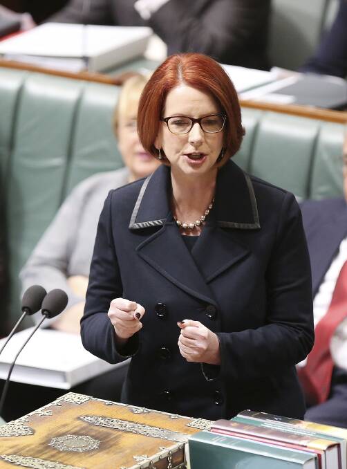 The Australian media, myself included, struggled with how Julia Gillard should present herself - as if it was any of our business. Picture: Getty Images