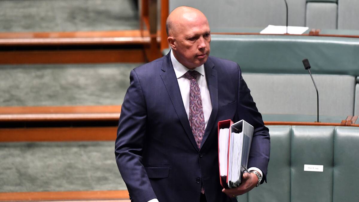 Defence Minister Peter Dutton says he doesn't think any more contracts will be awarded to Samantha Crompvoets' company. Picture: Getty Images