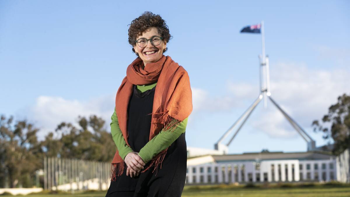 Professor Kim Rubenstein is running for an ACT Senate seat at the next federal election. Picture: Keegan Carroll