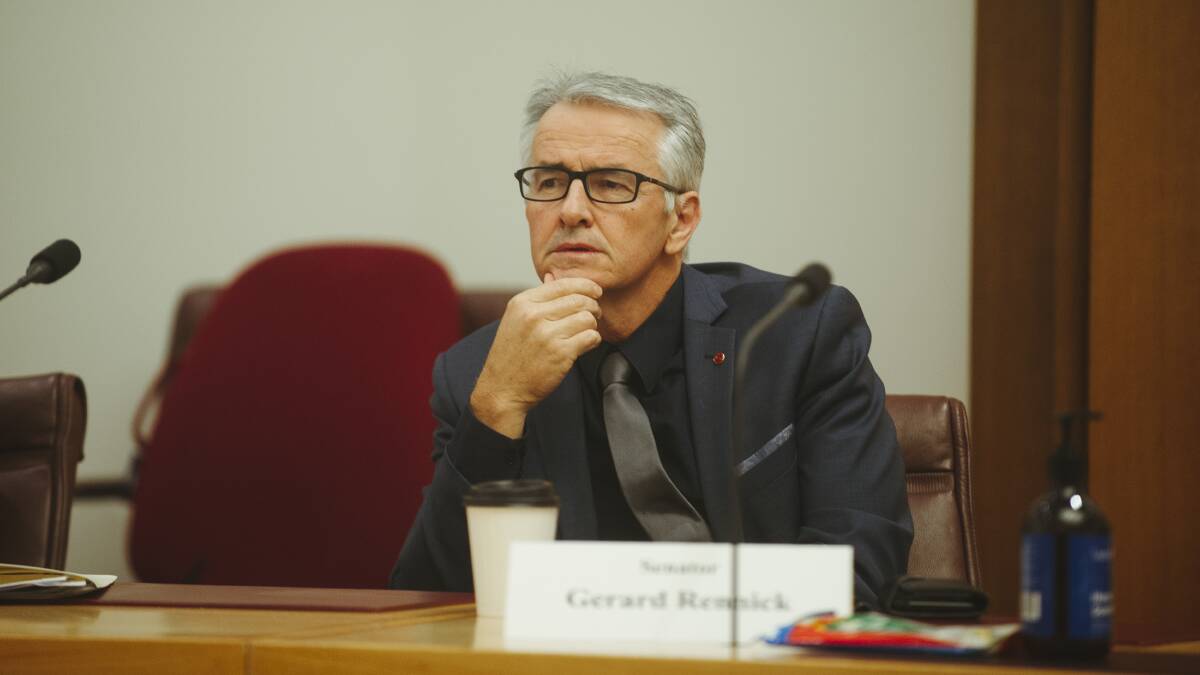 LNP senator Gerard Rennick. Picture: Dion Georgopoulos