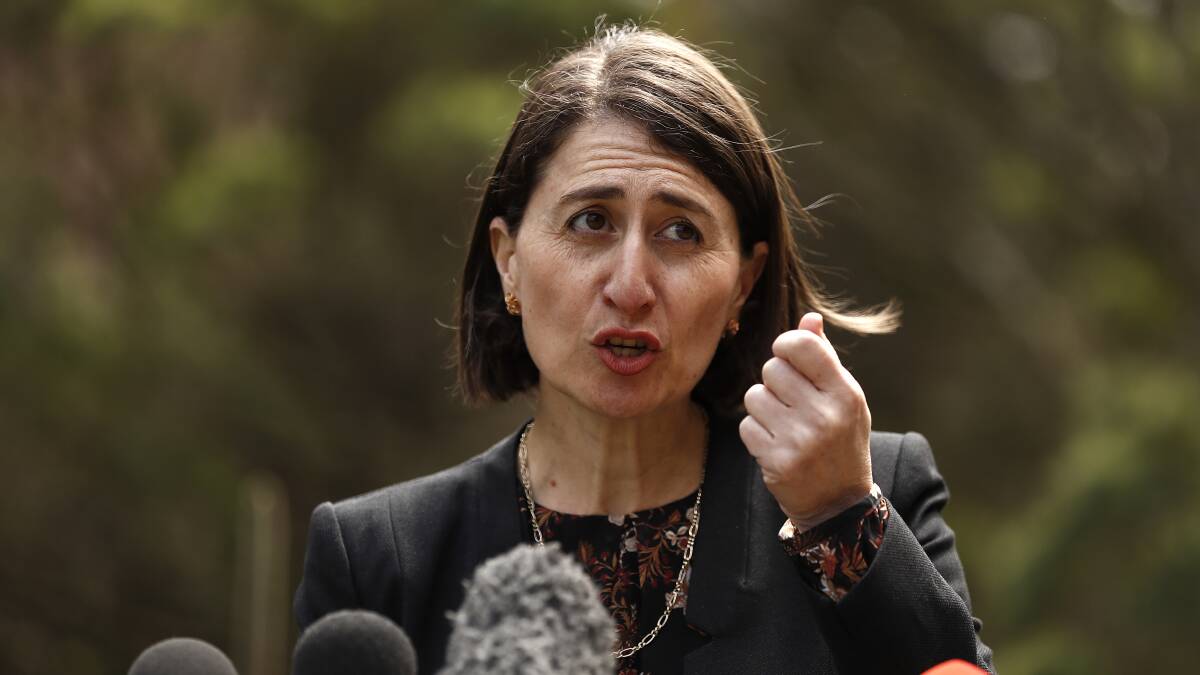 Gladys Berejiklian has engaged in a series of interviews about her relationship with Daryl Maguire - previously kept secret for half a decade. Picture: Getty Images