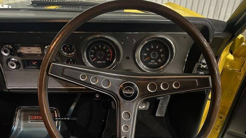 The speedometer of the Phase III topped out at 140mph (225km/h), but the car would go faster than that. Picture: Supplied