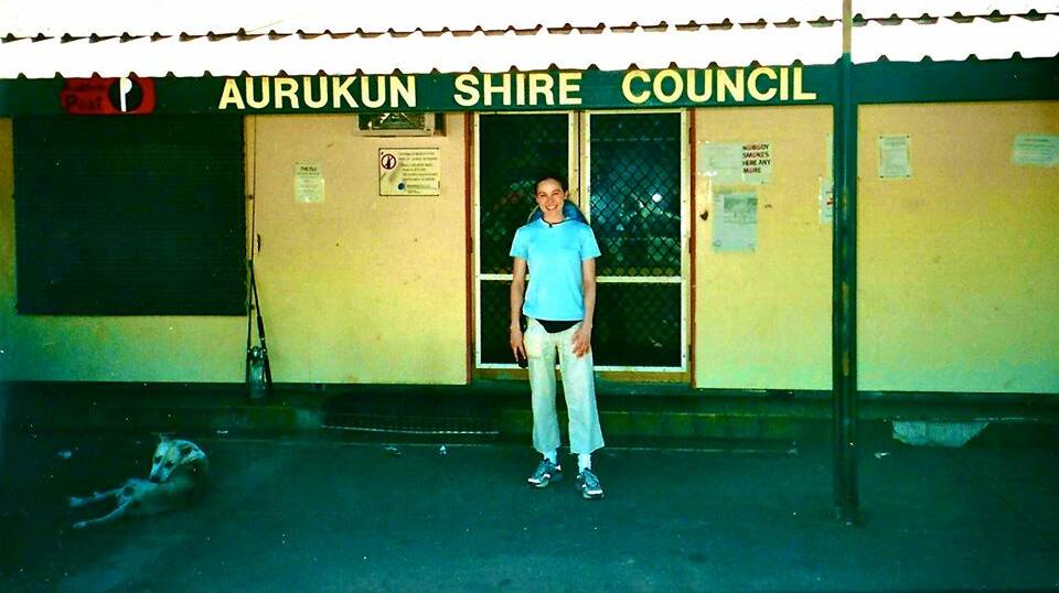 Shannon Torrens visited Aurukun 15 years ago - and it was struggling with the after-effects of white settlement back then as it is now. Picture: Supplied