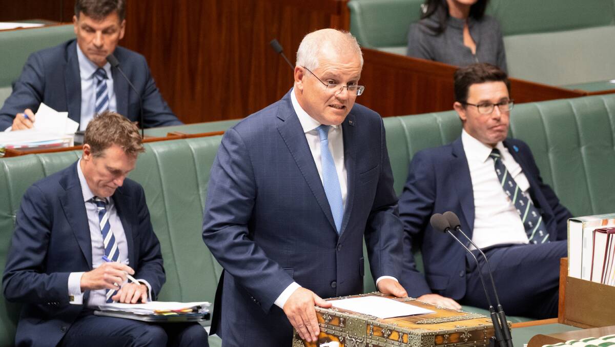 Scott Morrison wants us to think of a return to lower levels of unemployment support as "mission accomplished". Picture: Sitthixay Ditthavong
