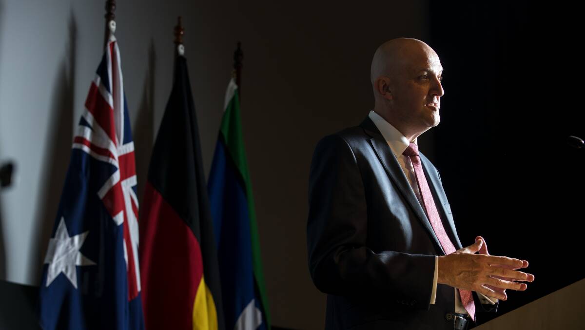 ASIO director-general of security Mike Burgess. Picture: Sitthixay Ditthavong