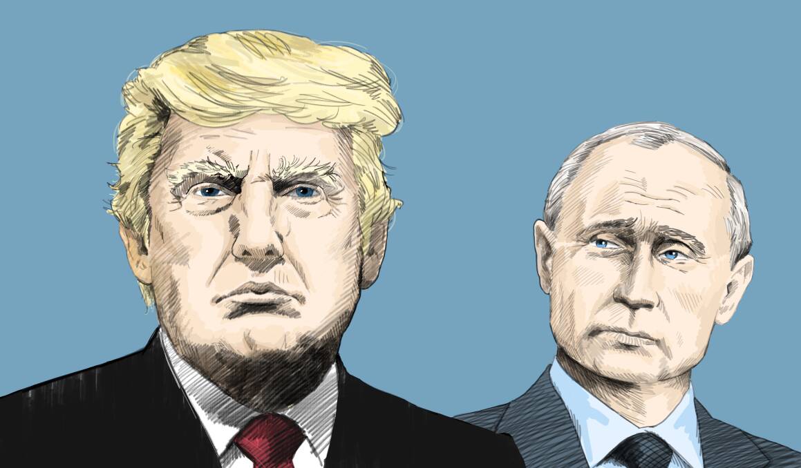 Once again, US President Donald Trump is facing questions about his relationship with Russian President Vladimir Putin. Picture: Shutterstock