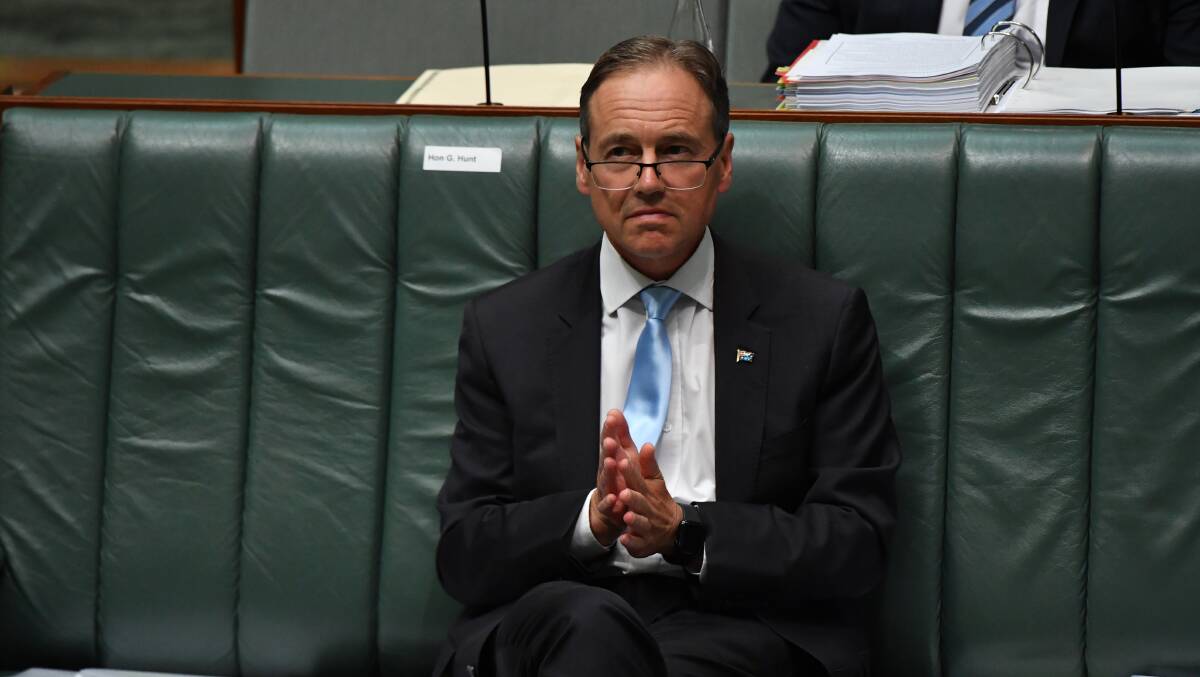If you believe Health Minister Greg Hunt, the vaccine rollout is going fabulously. Speak to state governments, however ... Picture: Getty Images