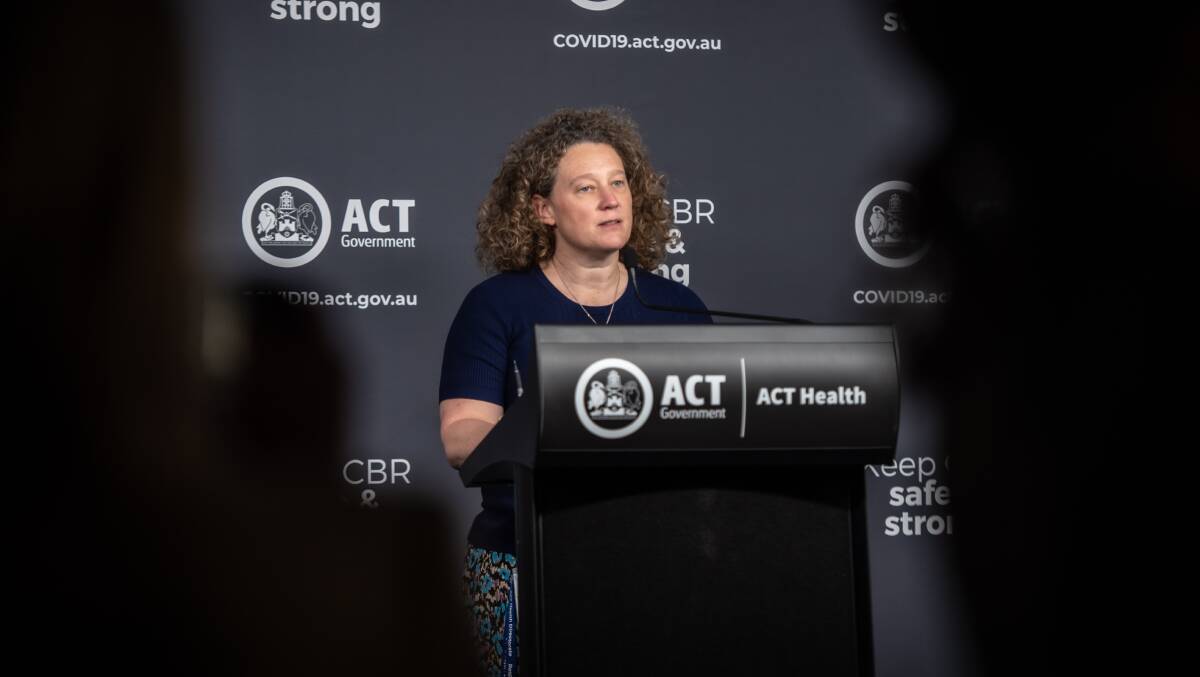 ACT Chief Health Officer Dr Kerryn Coleman's powers to detain individuals go much further than Canberrans probably realise. Picture: Karleen Minney