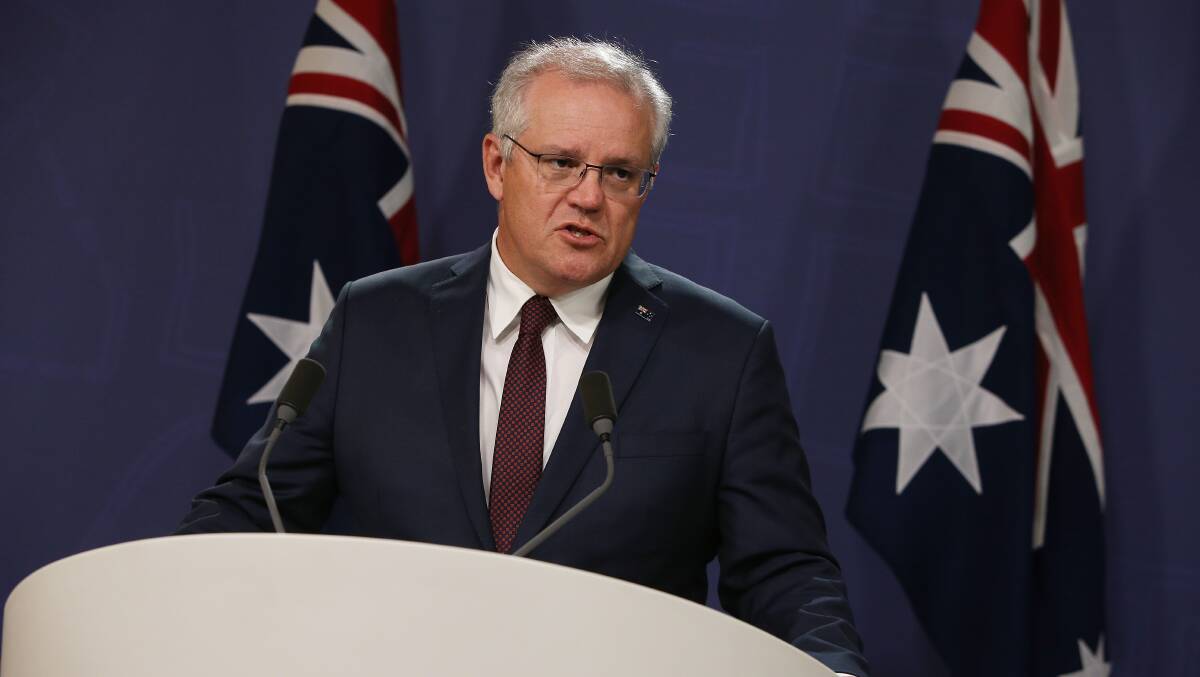 Morrison's hallmark touch is an ability to play politics as if it's ideology-free, with every day representing a new beginning. Picture: Getty Images