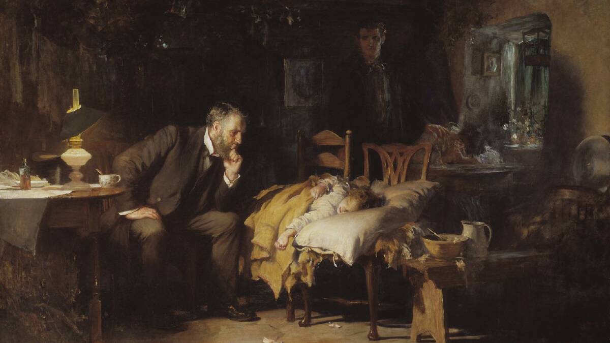 The Doctor, Luke Fildes (1891). Picture: Creative Commons, CC-BY-NC-ND 3.0 (Unported)