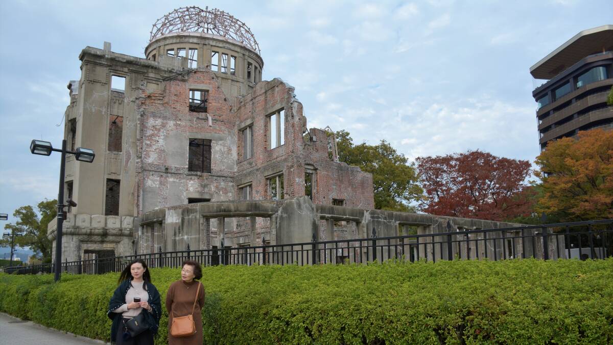 Ground zero of the Hiroshima nuclear explosion today. Picture: Shutterstock