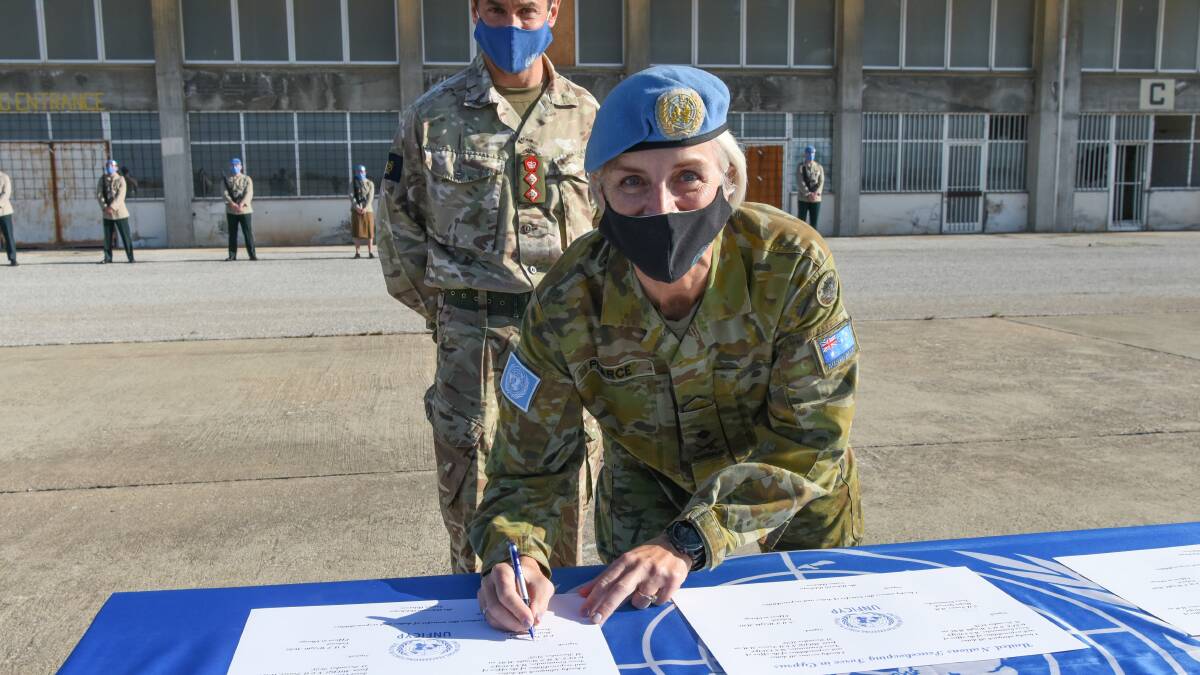 There have been 22 cases of COVID-19 in the UN peacekeeping forces on Cyprus, but extensive measures are being taken to prevent its spread. Picture: Department of Defence