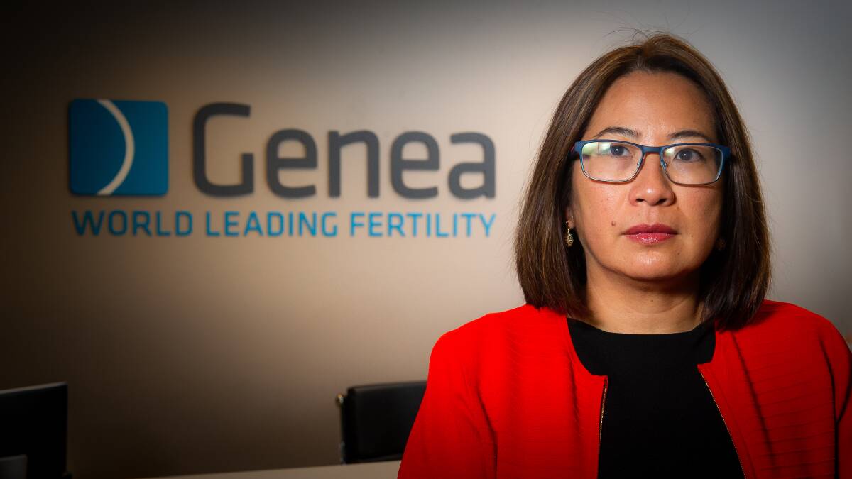 Genea Fertility specialist Tween Low. Picture: Elesa Kurtz
