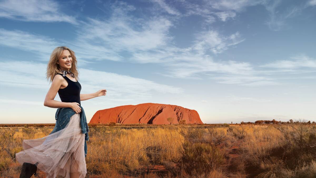 Kylie Minogue's new Tourism Australia campaign has had to be removed from digital platforms. Picture: Tourism Australia
