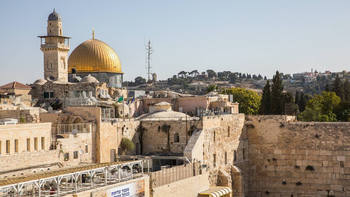 The Dome of the Rock and Western Wall in Jerusalem. Picture: Shutterstock