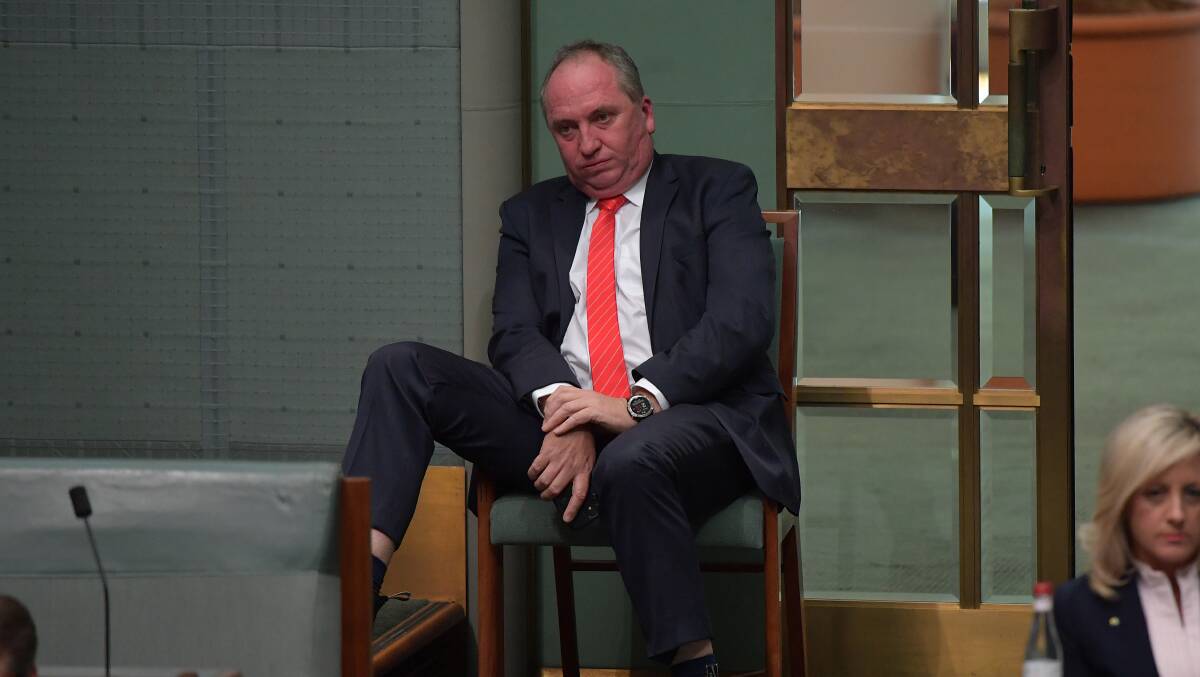 I don't want Christian to end up sitting at the back of the chamber under the exit sign where my colleagues have kindly placed me. Picture: Getty Images