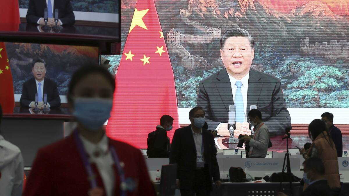 Xi Jinping knows an assault on Taiwan would see trade sanctions levelled against China - but he has probably been disturbed by the scale of the economic attack on Russia. Picture: AAP
