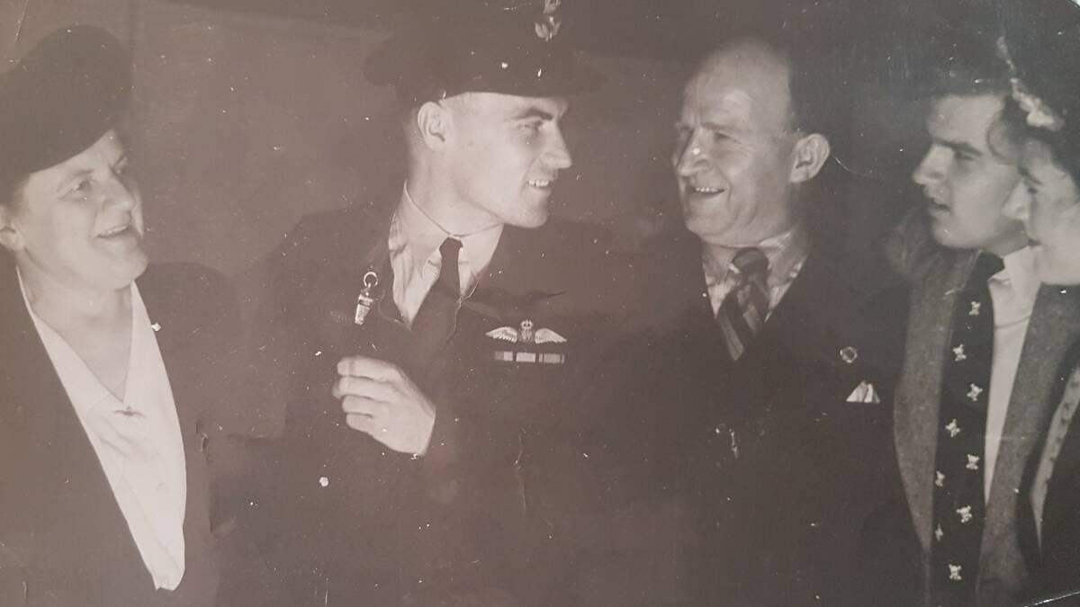 A photograph of Alan's father, Air Vice Marshal Douglas David Hurditch, shortly after his escape from a World War II POW camp. Picture: Supplied