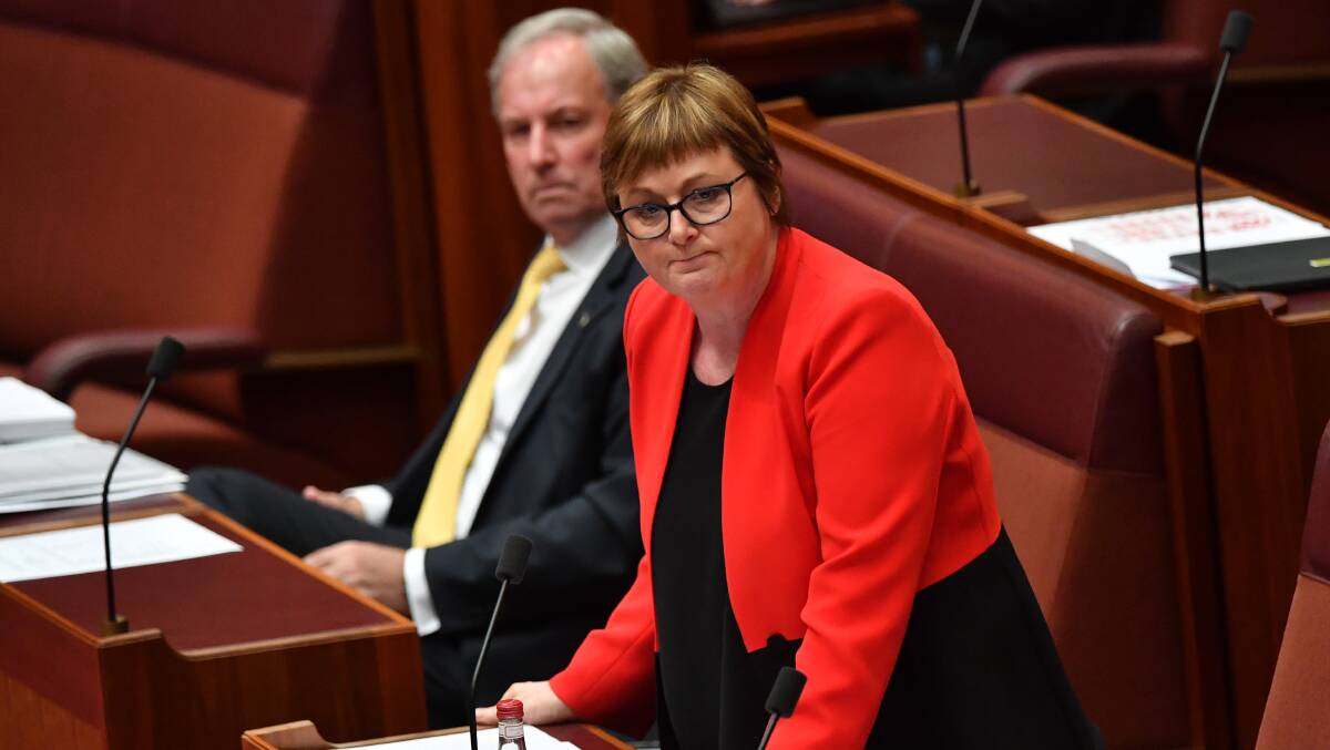 Linda Reynolds is under pressure in her role as Defence Minister - but she has backers as well. Picture: Getty Images