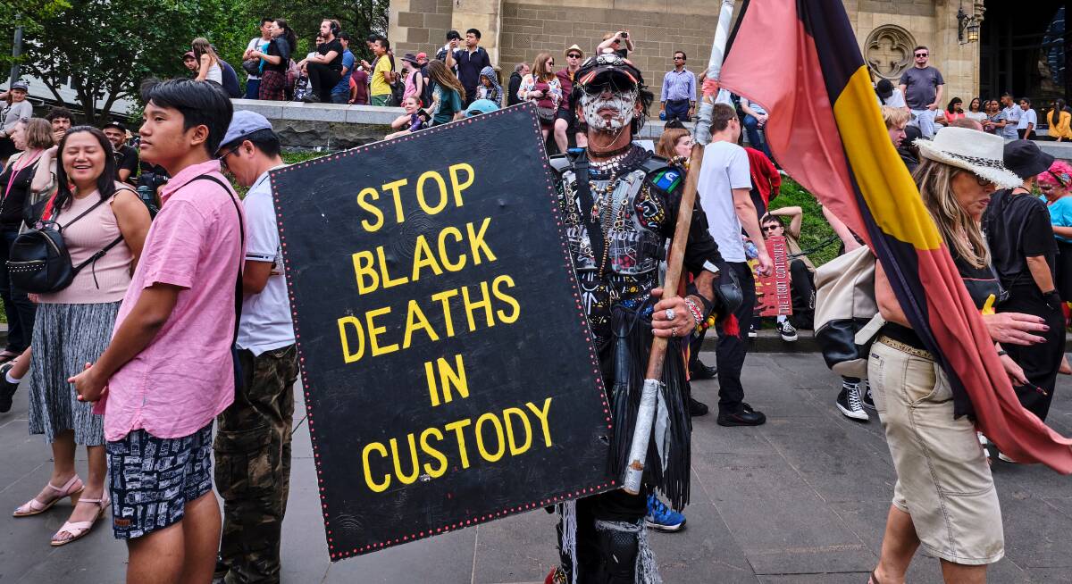 A protest to show solidarity with the Black Lives Matter movement in the US and draw attention to Indigenous deaths in custody in Australia will happen at Garema Place at 10.30am Friday. Picture: Shutterstock