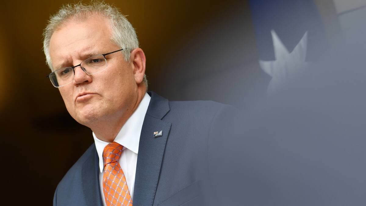 Scott Morrison's handling of the Parliament House rape allegations story has been woeful, both directly and politically. Picture: Getty Images