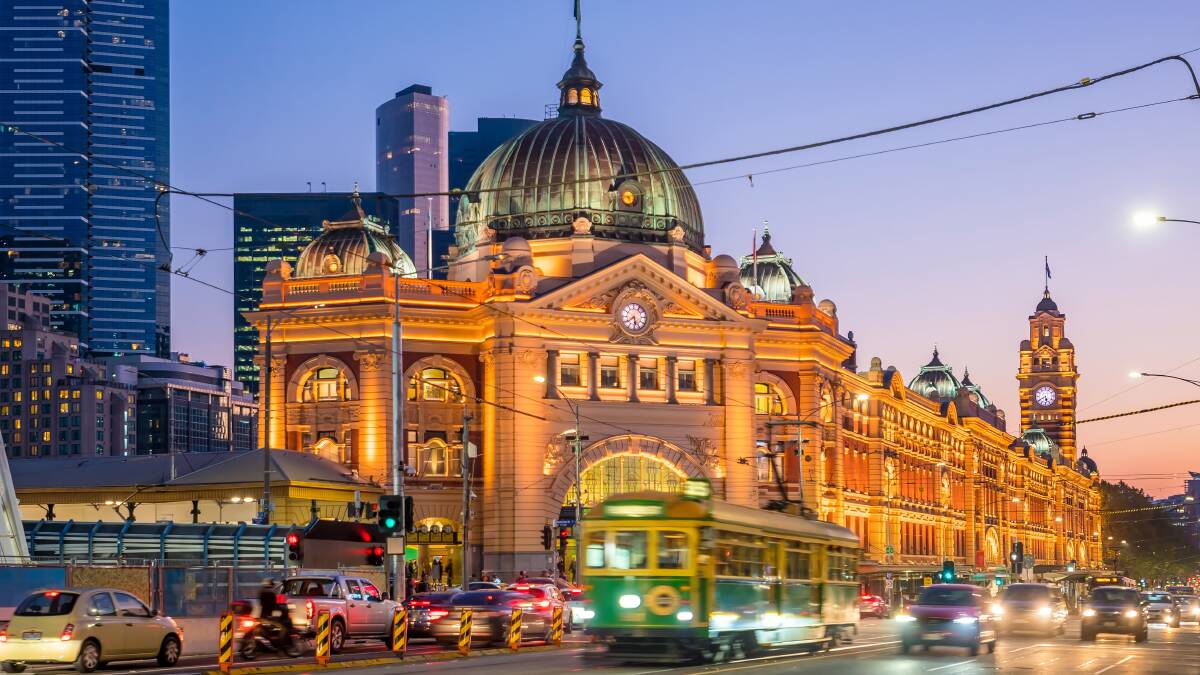 Flinders Street Station in Melbourne, Victoria. Picture: Shutterstock