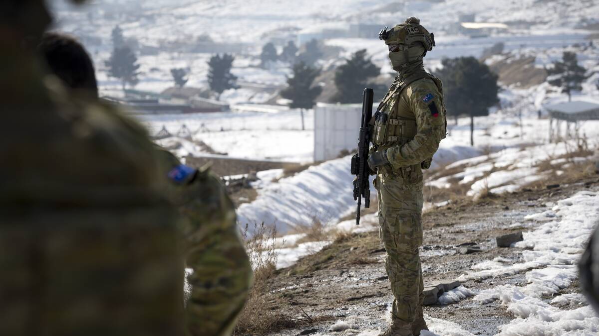 Thousands of Australian soldiers did good and valuable work in Afghanistan.
Picture: Department of Defence