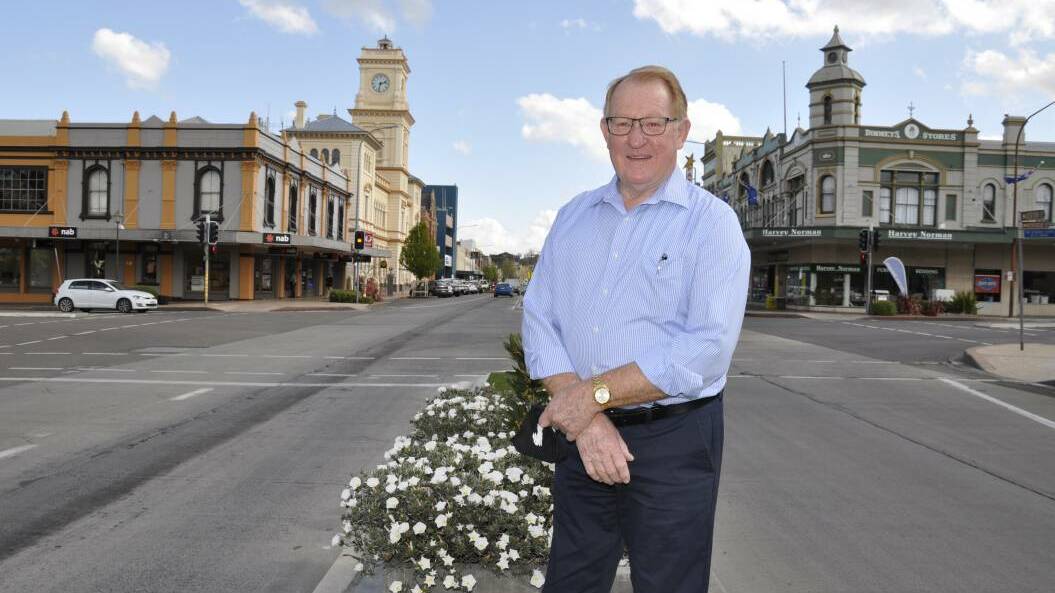 Goulburn mayor Bob Kirk wants free travel between his town and the ACT. Picture: Louise Thrower