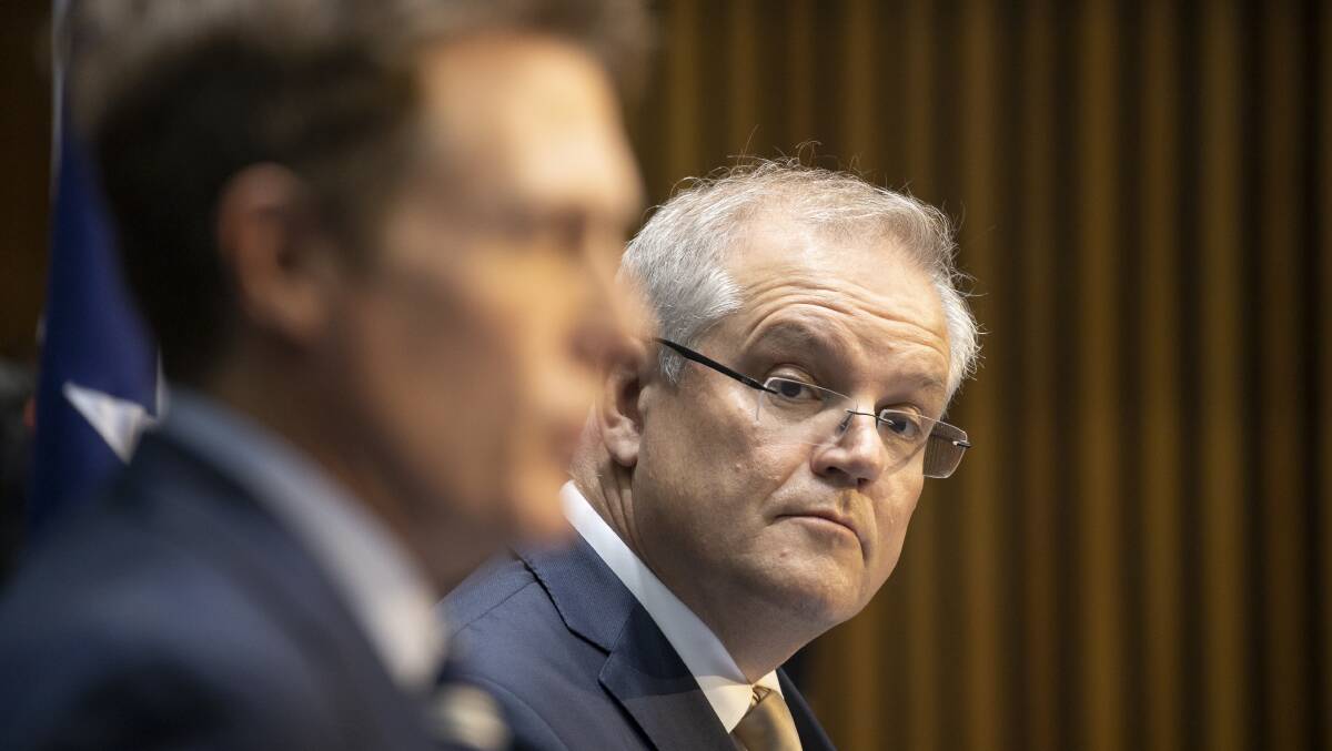 Prime Minister Scott Morrison is refusing to hold an inquiry into the circumstances surrounding the allegation against Attorney-General Christian Porter. Picture: Sitthixay Ditthavong