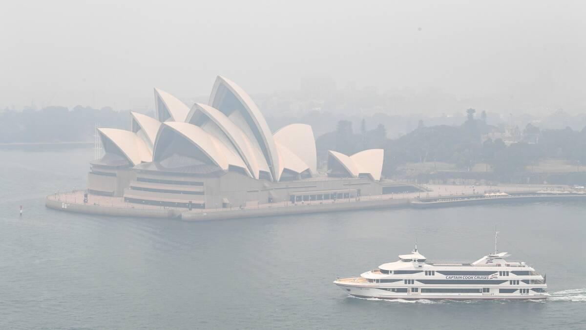 The beautiful view of Sydney Harbour for much of the past week. Picture: Getty Images