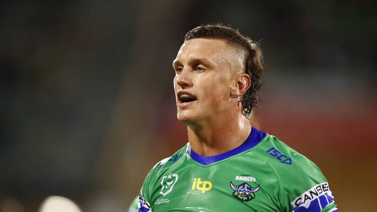 Canberra Raiders five-eighth Jack Wighton. Picture: Keegan Carroll