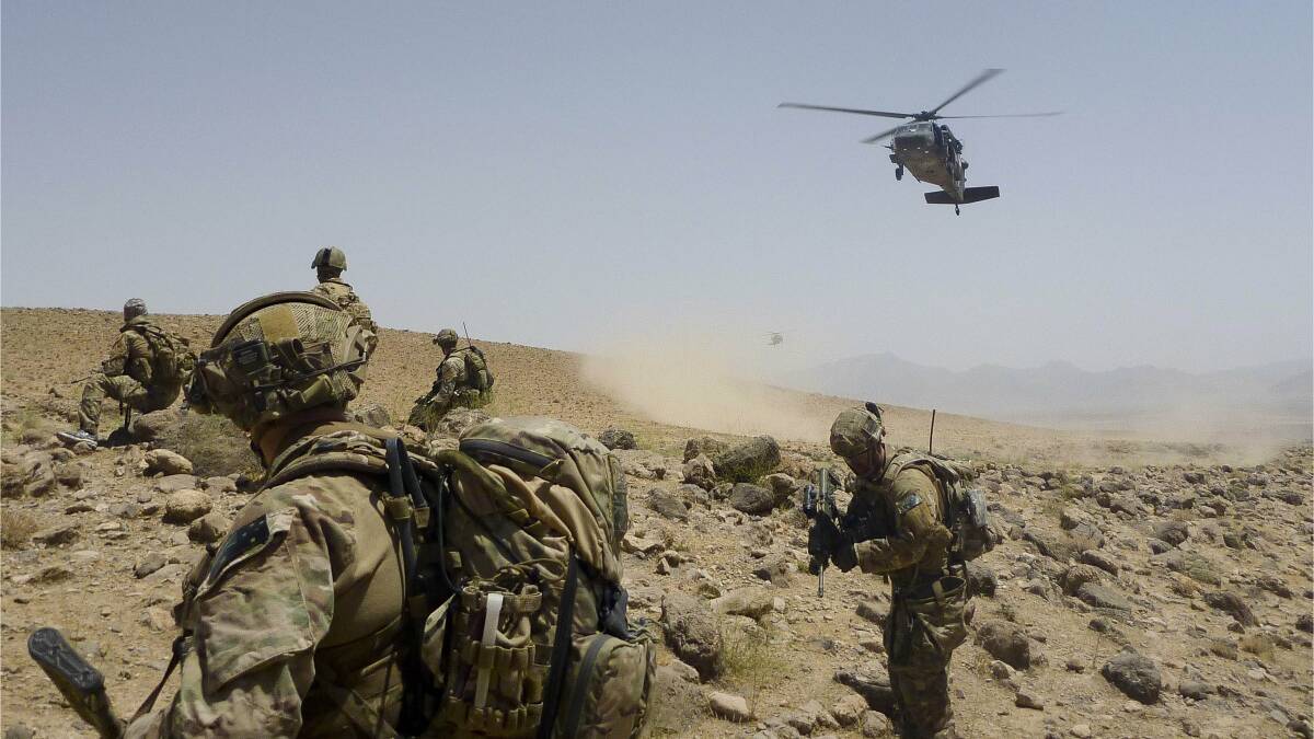 With the federal government appointing a special war crimes prosecutor into Australian special forces' actions in Afghanistan, its time to confront broader questions about our armed interventions. Picture: Department of Defence