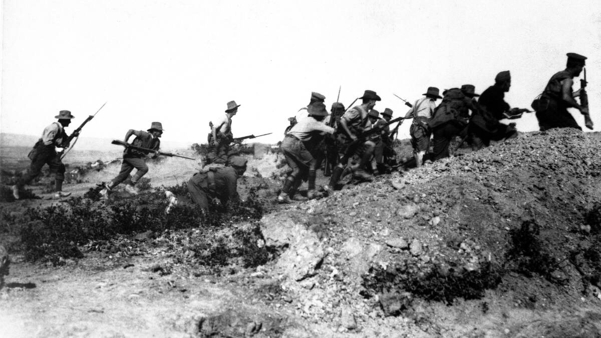 Australian troops charge a Turkish trench during World War I. In 2020, the SAS has been rocked by reports of alleged war crimes committed by Australians in Afghanistan. Picture: Shutterstock