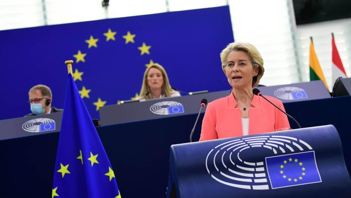 European Commission President Ursula von der Leyen recently announced a 4 billion top-up to the EU's climate finance program. Picture: Getty Images