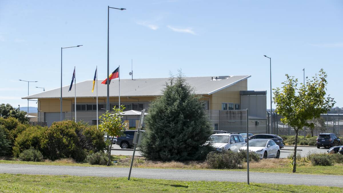 Overtime hours for guards at Canberra's prison have dramatically increased. Picture: Keegan Carroll