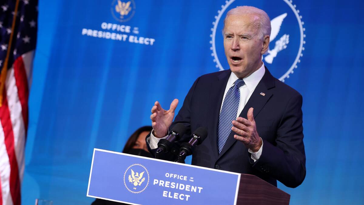 Biden's biggest consolation is that there are plenty of people wanting the nightmare to be over and for him to succeed. Picture: Shutterstock