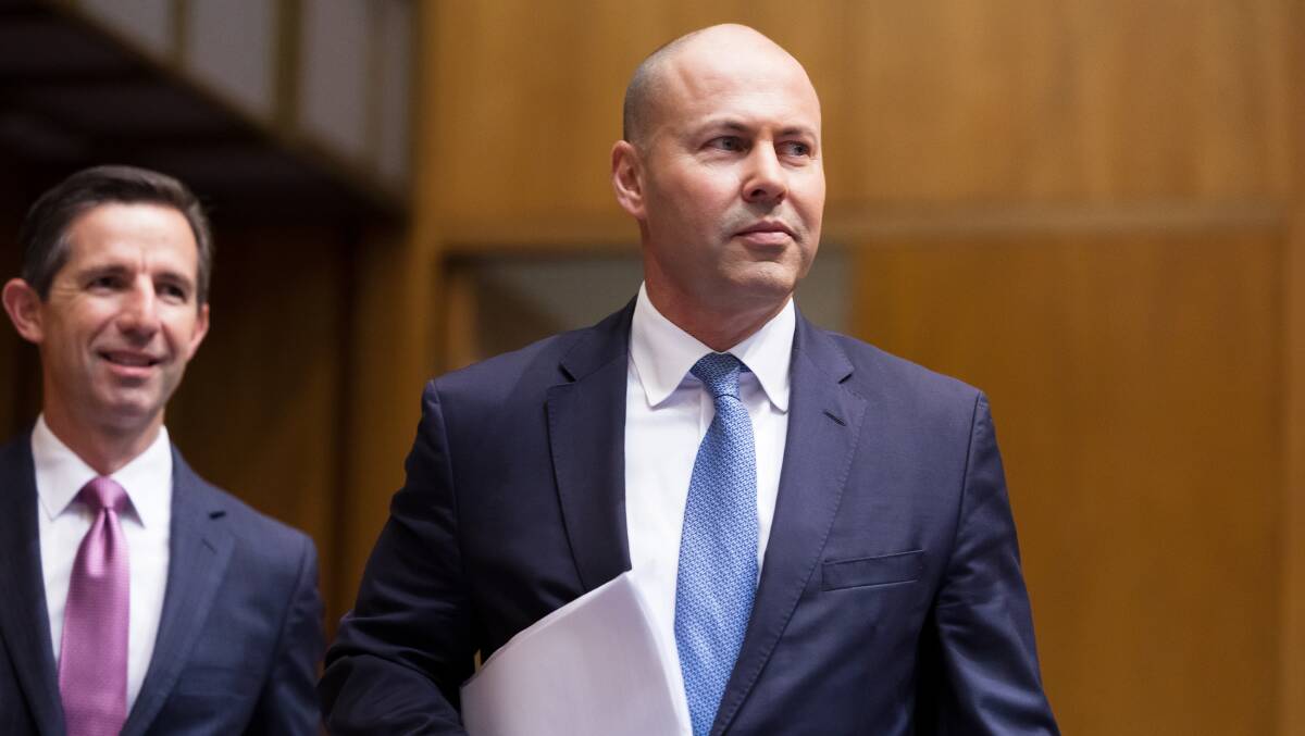 The budget forecasts and unemployment numbers show Treasurer Josh Frydenberg's COVID support spending in 2020 and 2021 has paid dividends. Picture: Sitthixay Ditthavong