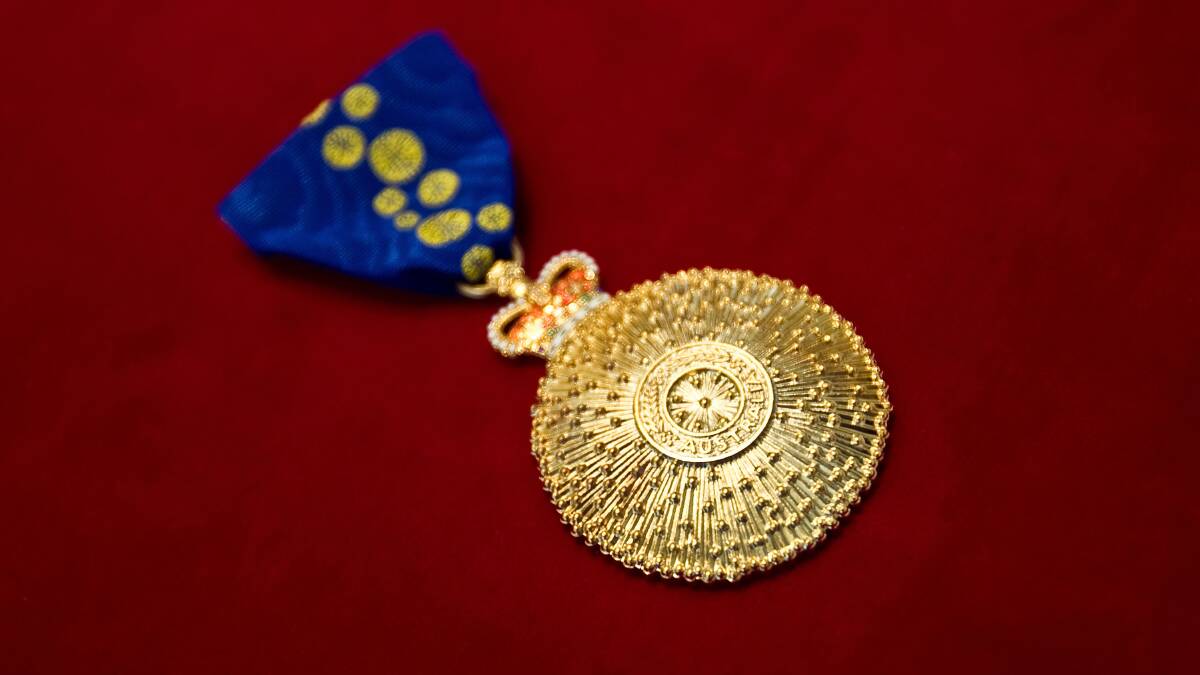 A Member of the Order of Australia Medal. Picture: Getty Images