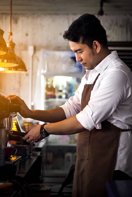 Unemployed catering workers pushed the average wage up. Picture: Shutterstock