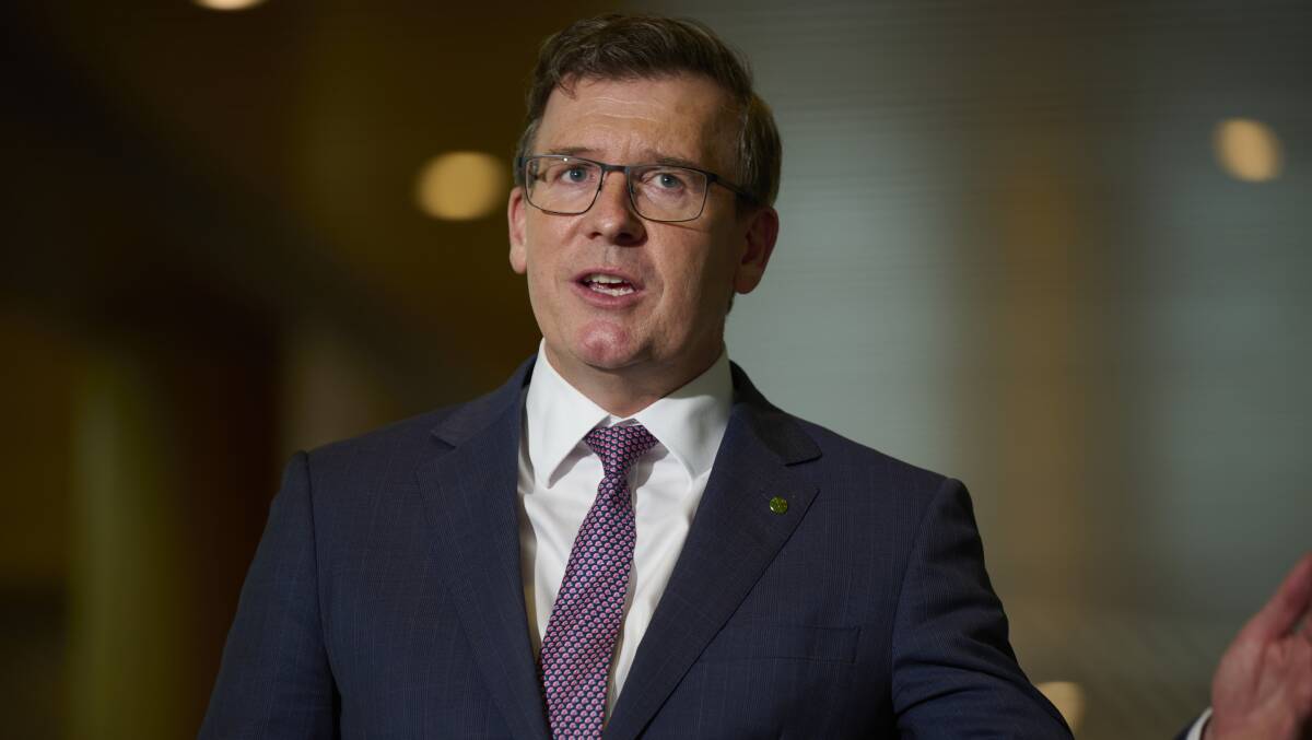 Federal Education Minister Alan Tudge, free speech warrior (when it suits him). Picture: Getty Images