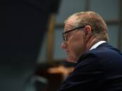 Reserve Bank governor Philip Lowe at the standing committee on economics at Parliament House in February last year. Picture: Getty Images