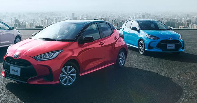 The Toyota Yaris Hybrid G and Hybrid Z. Picture: Supplied