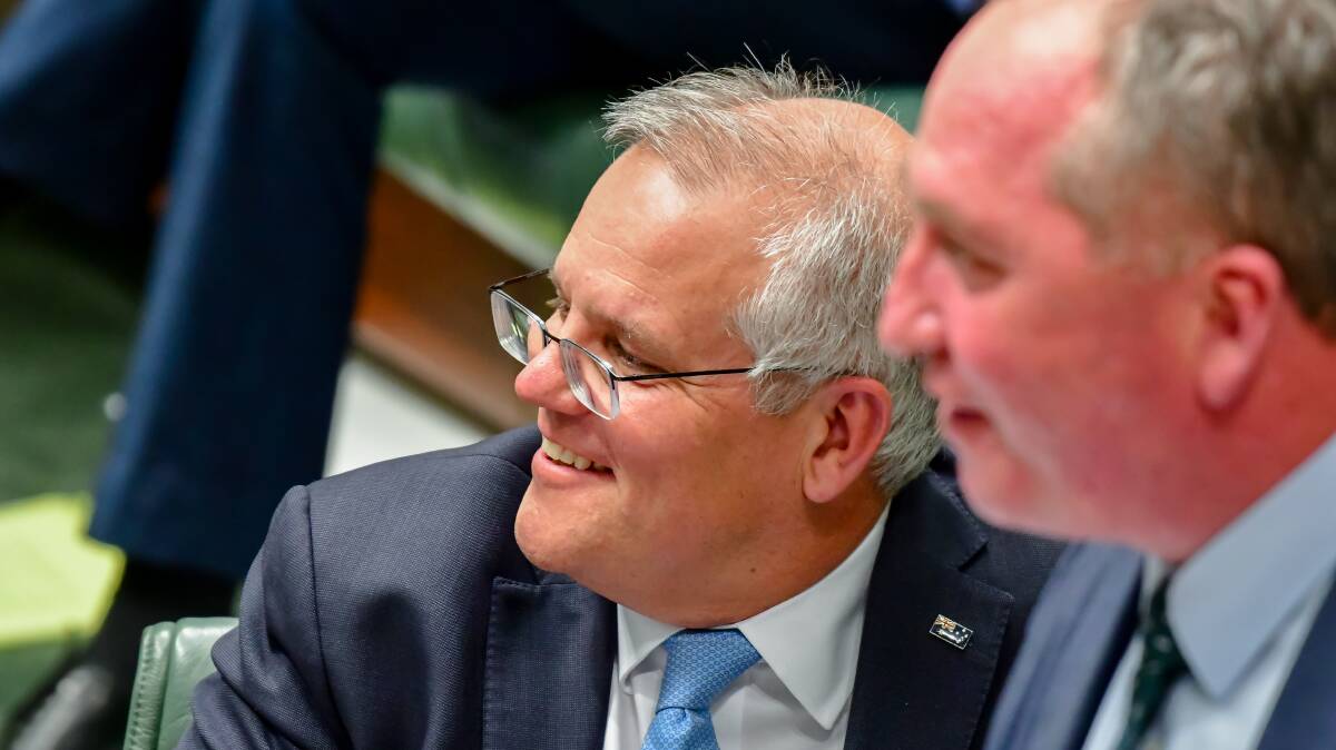 With the Nationals calling the shots on climate policy, Scott Morrison's telegraphed election tactic is a brazen one. Picture: Elesa Kurtz
