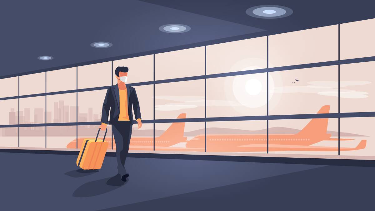 A near-empty airport, and the sense that your future might depend on the quality of your handwashing, makes the loneliness of travel particularly acute. Picture: Shutterstock