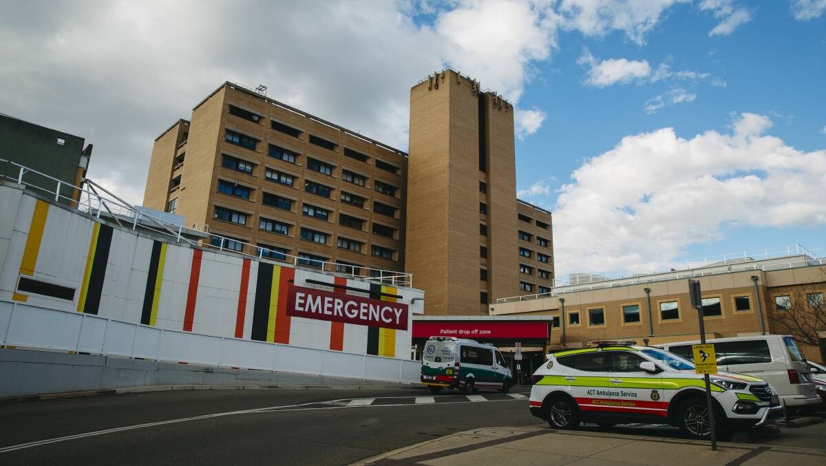 The Canberra Hospital. Picture: Dion Georgopoulos